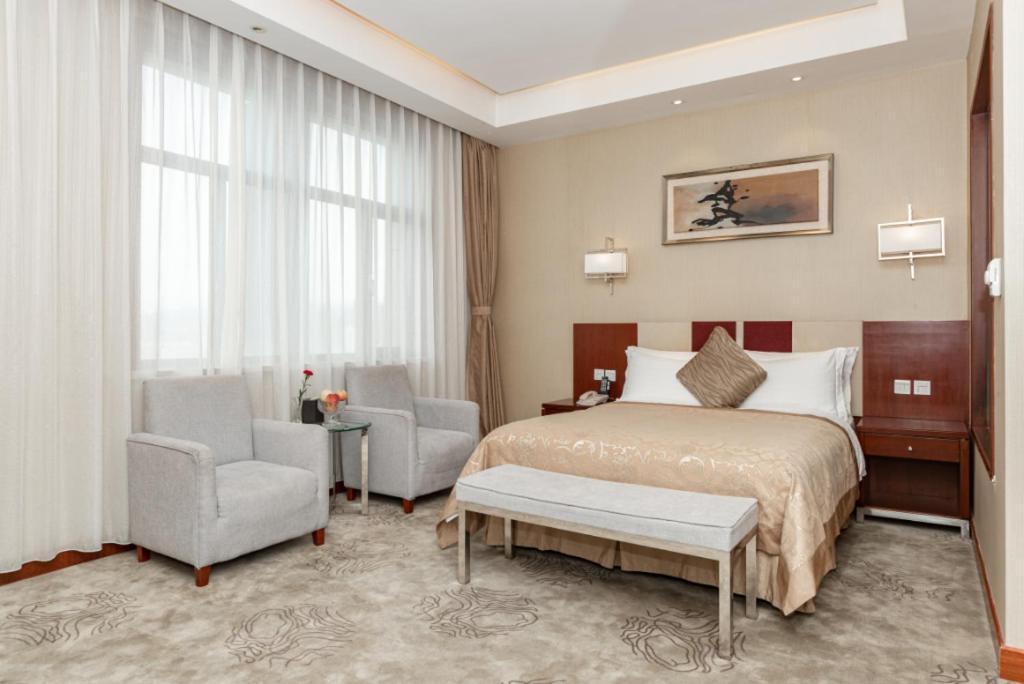 Qingdao Blue Horizon Hotel Licang Kültér fotó