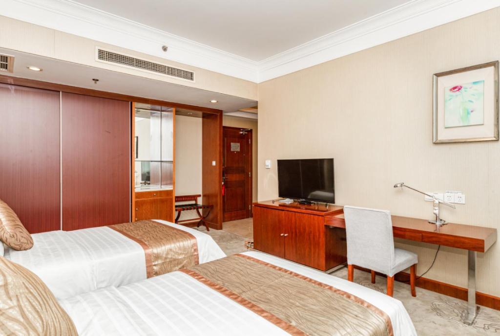 Qingdao Blue Horizon Hotel Licang Kültér fotó