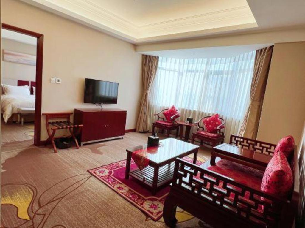 Qingdao Blue Horizon Hotel Licang Kültér fotó